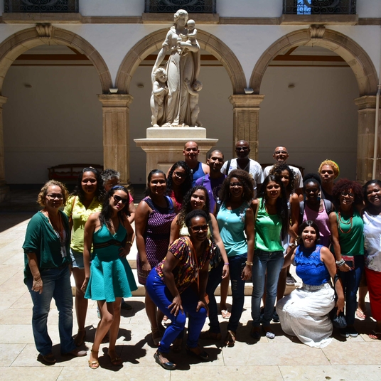 Alunos do curso de Museologia da UFRB