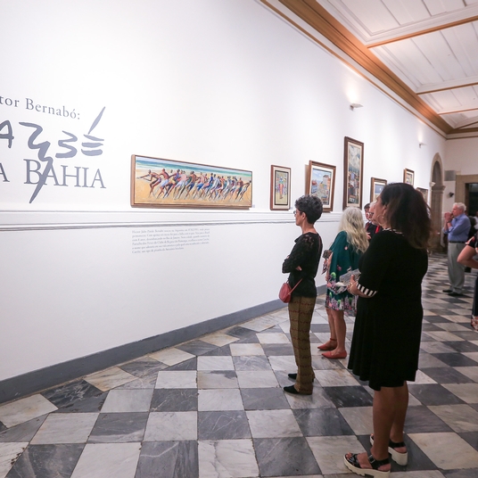 Lançamento da exposição “Hector Benabó, o Carybé da Bahia”