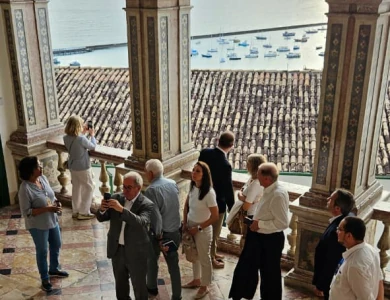 Museu da Misericórdia recebe visita de membros da Comissão de Negócios Estrangeiros e Comunidades Portuguesas