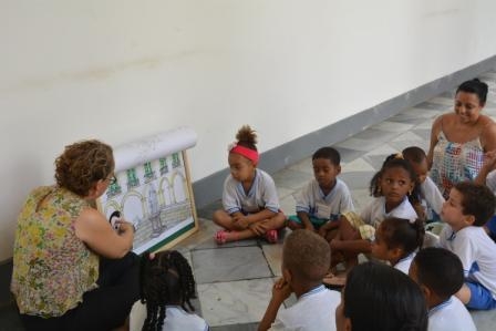 Projeto Contando Nossa História recebe grupos escolares no mês de Março