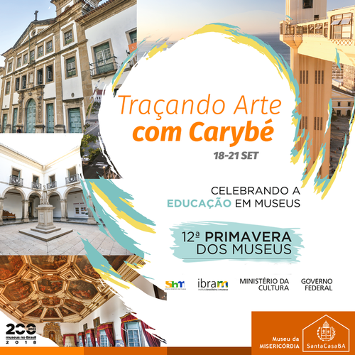 ‘Traçando Arte com Carybé’ é tema do Museu da Misericórdia na 12ª Primavera dos Museus