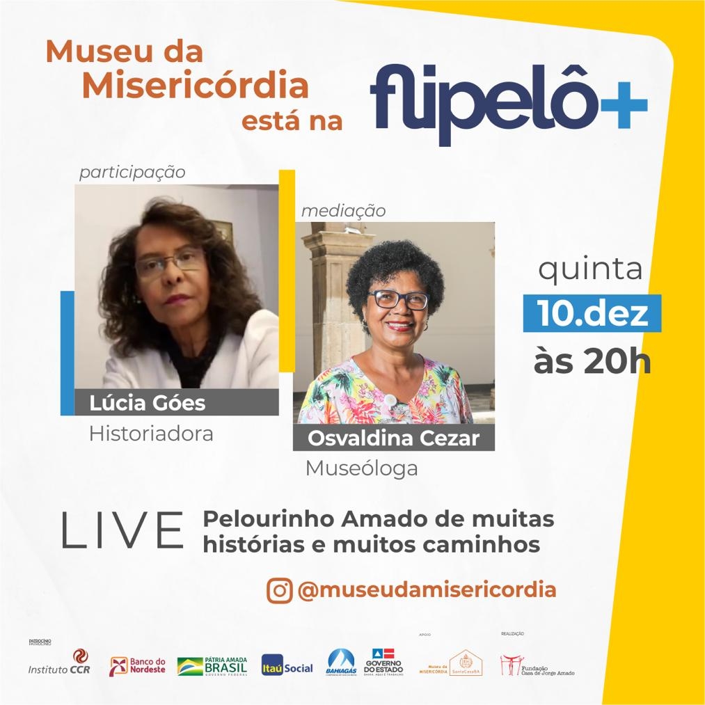 Museu da Misericórdia participa da Flipelô com debate sobre o Pelourinho 