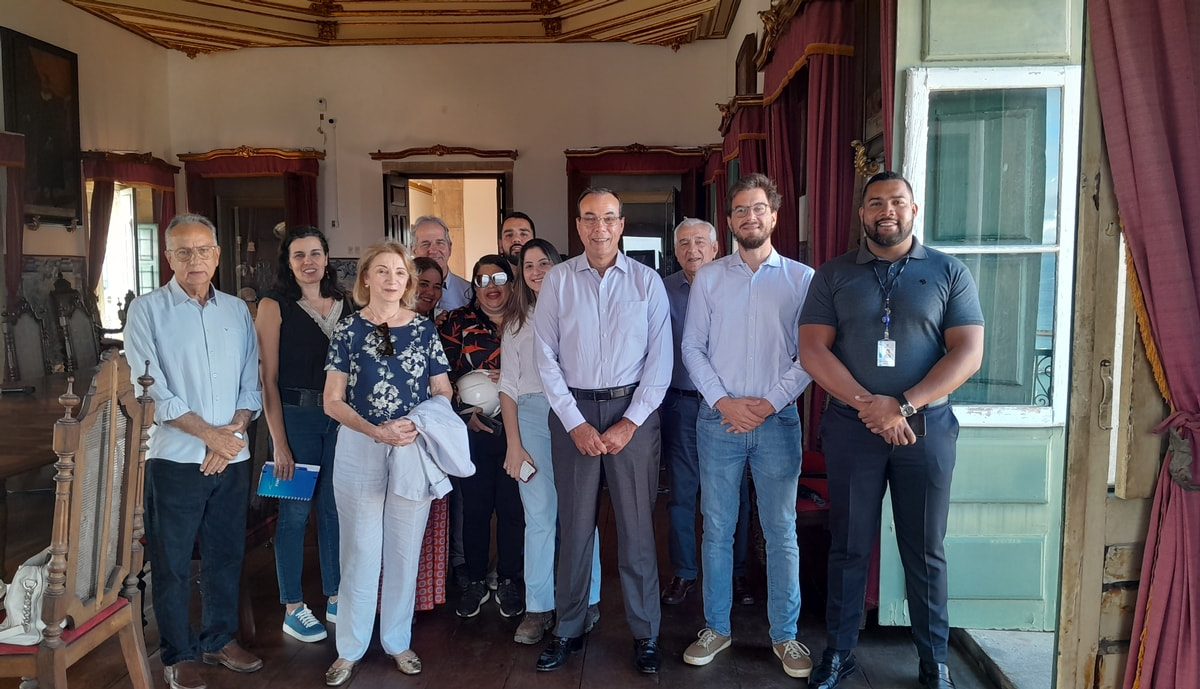 Durante obra de restauro, visita técnica é realizada no Museu da Misericórdia 